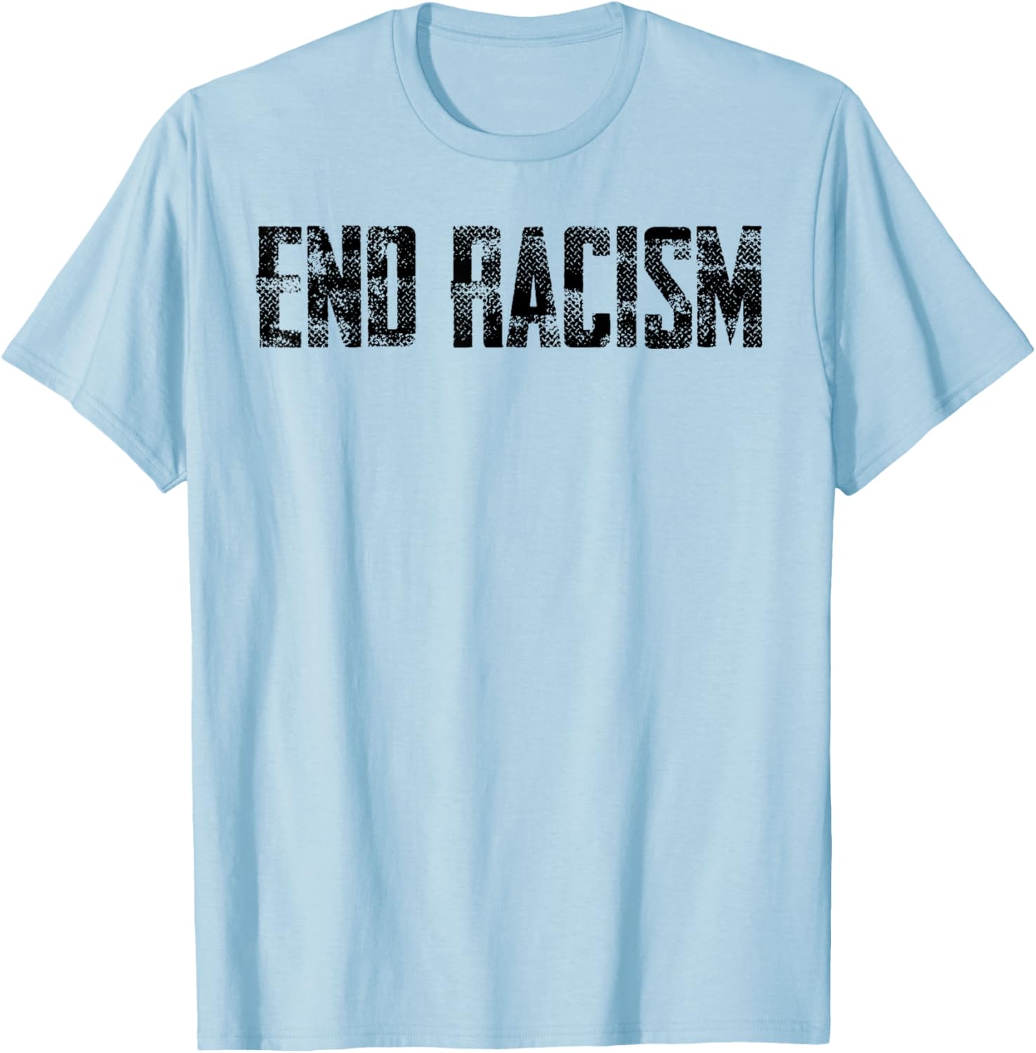 Civil Rights End Racism men's Protestor Anti-Racist T-Shirt - T-Shirt | Light Blue