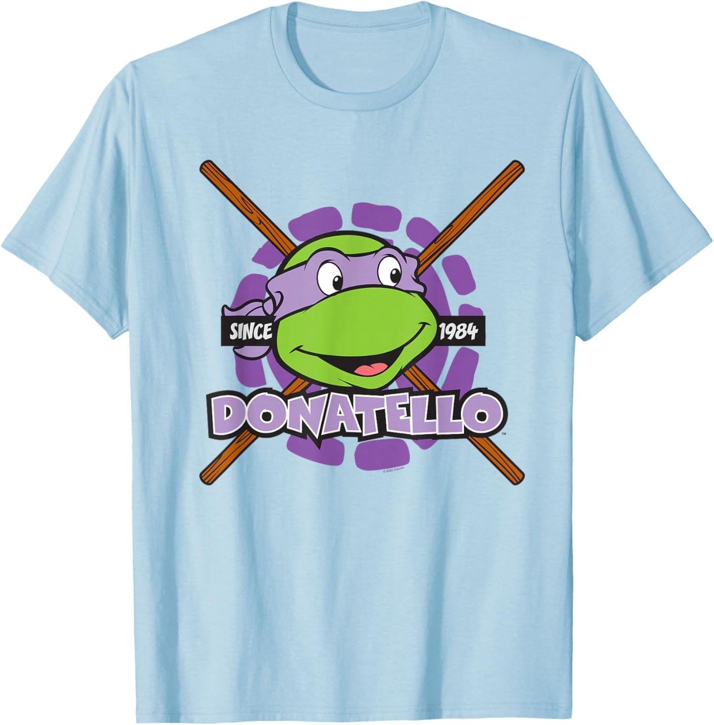 Teenage Mutant Ninja Turtles Donatello Since 1984 T-Shirt - T-Shirt | Light Blue