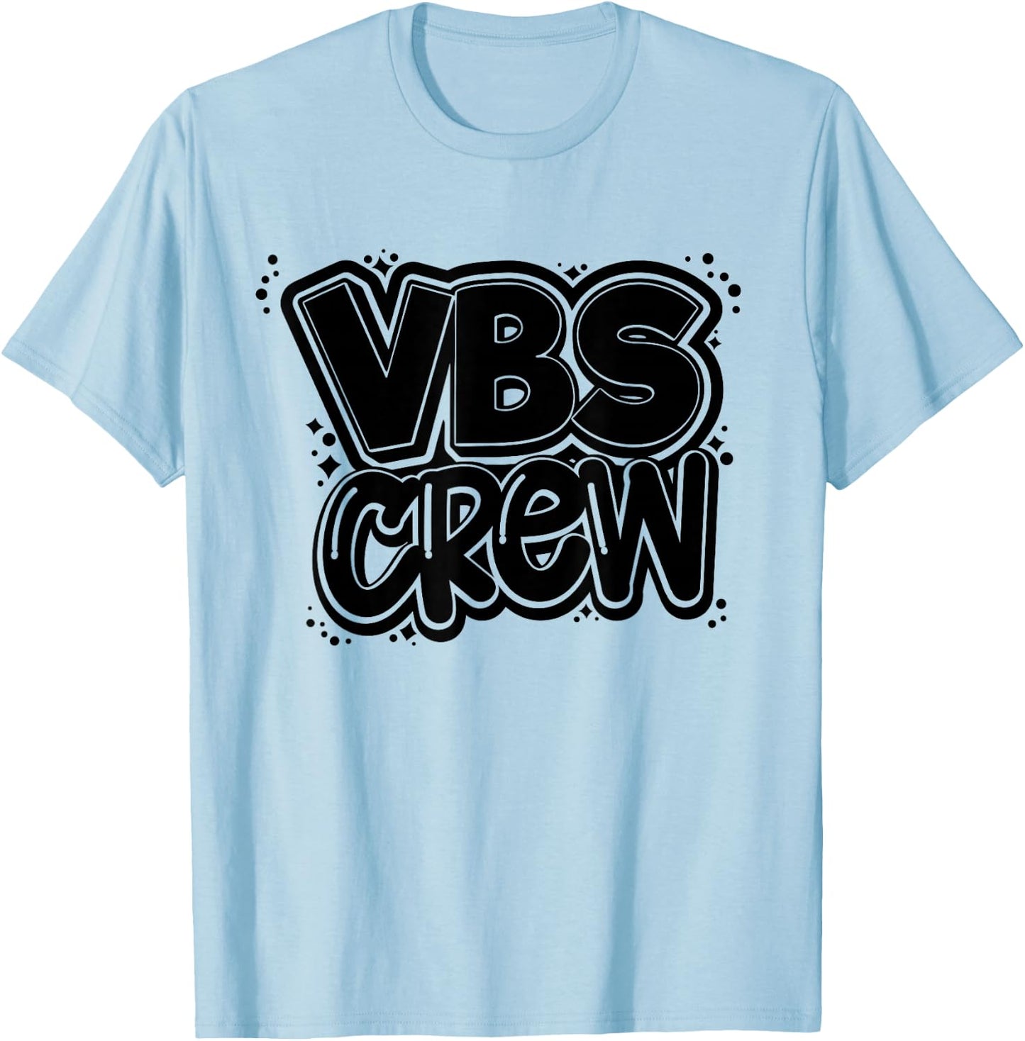 VBS CREW, staff students volunteers T-Shirt - T-Shirt | Light Blue