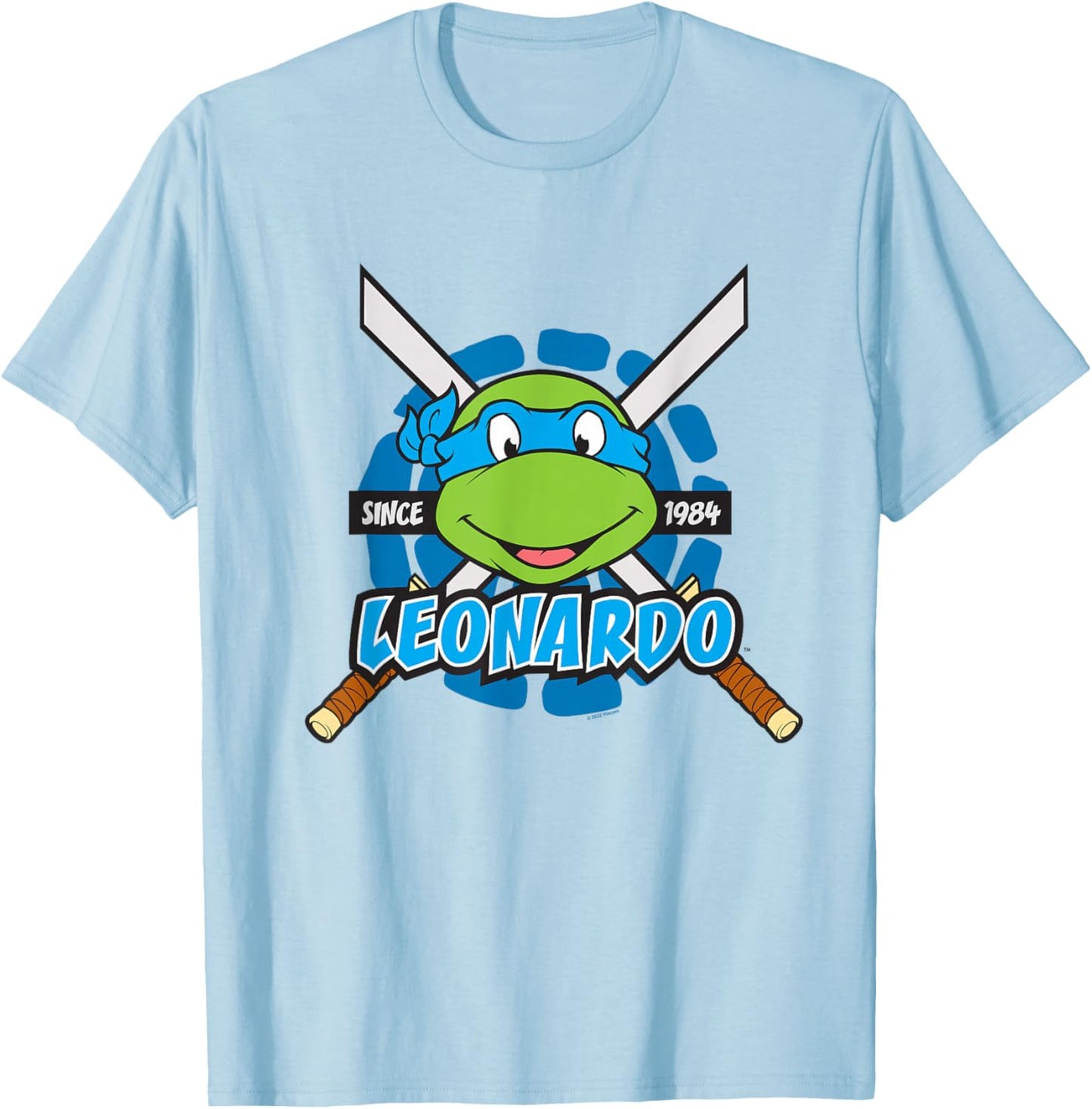 Teenage Mutant Ninja Turtles Leonardo Since 1984 T-Shirt - T-Shirt | Light Blue