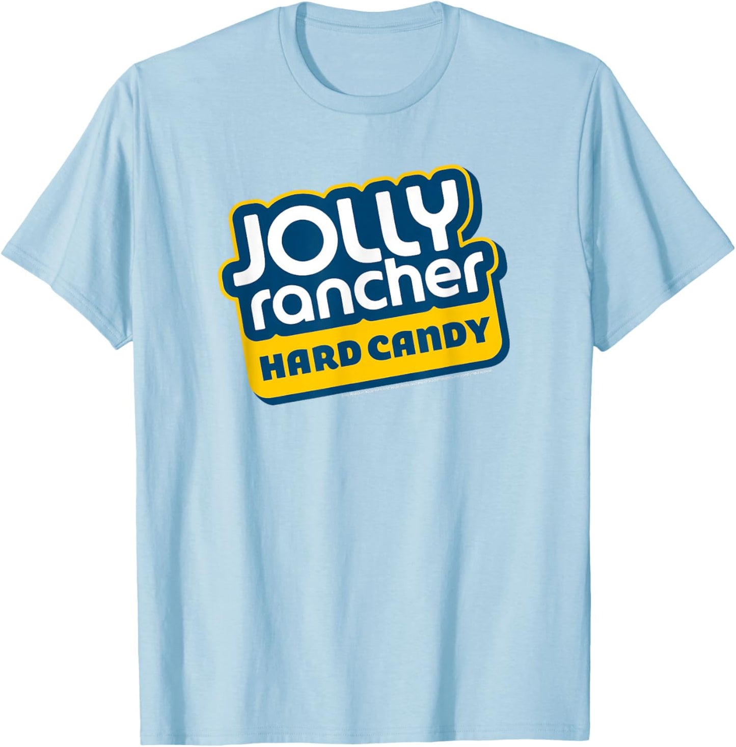 Jolly Rancher Hard Candy Slanted Logo T-Shirt - T-Shirt | Light Blue