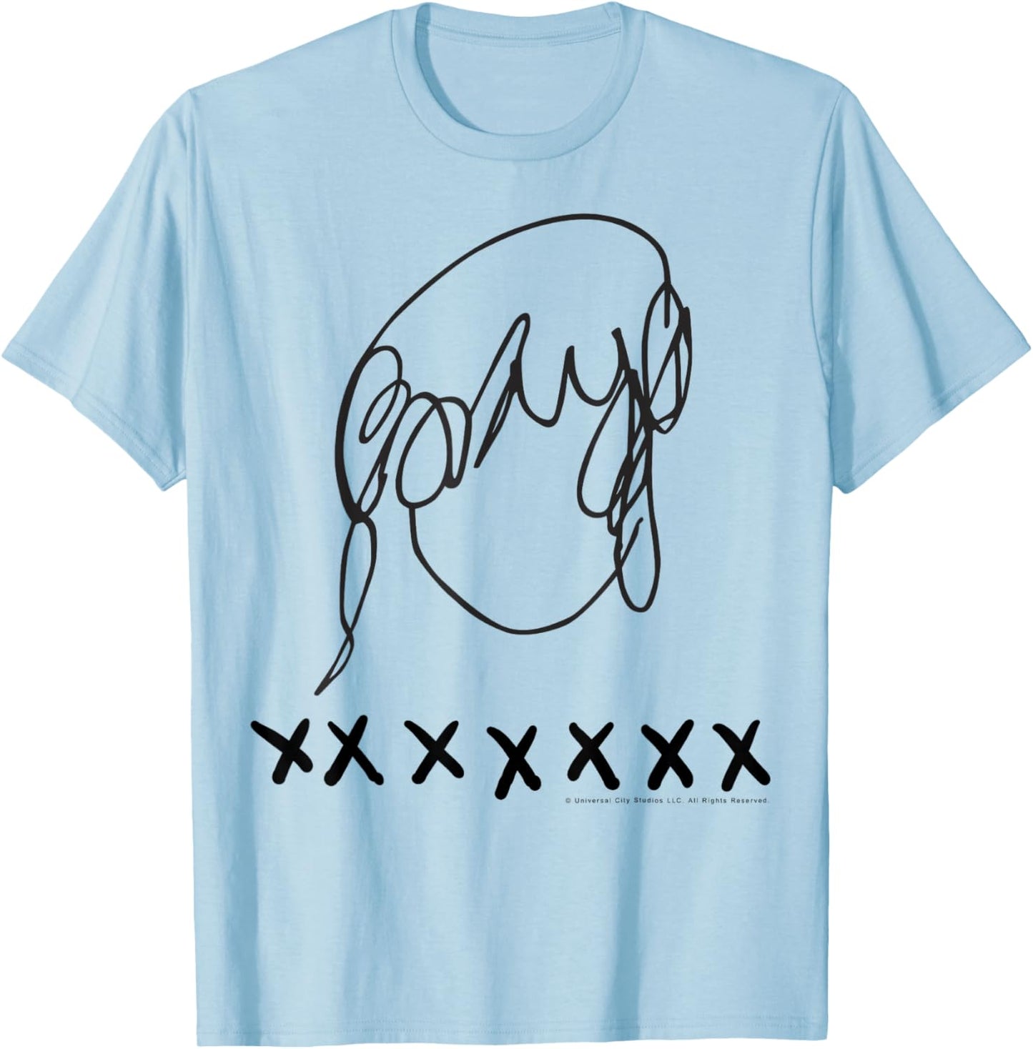 Scott Pilgrim Vs. The World Seven Evil Exes T-Shirt - T-Shirt | Light Blue