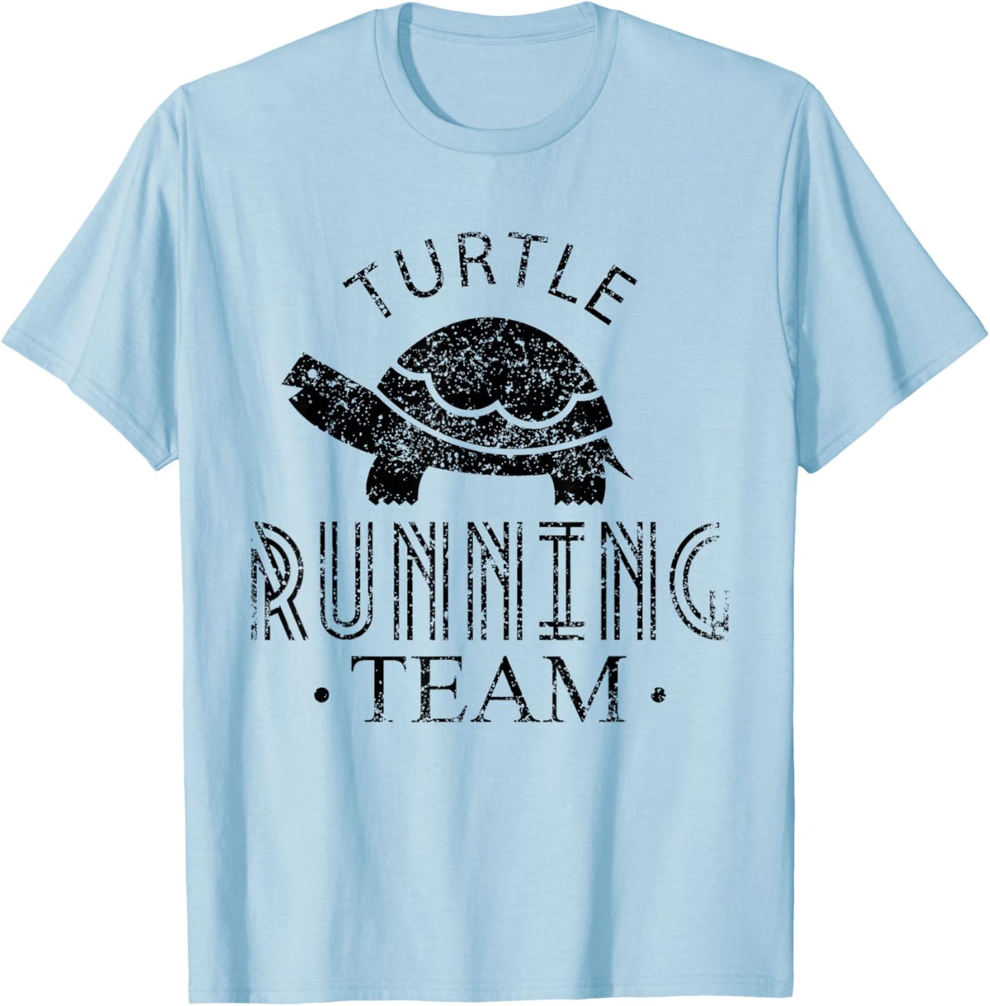 Turtle Running Team Jogging Jogger Run Runner T-Shirt - T-Shirt | Light Blue