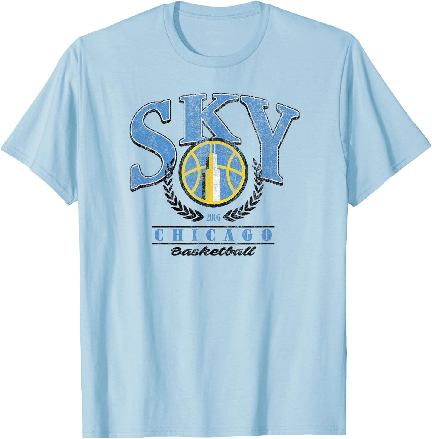 WNBA Chicago Sky Top Class T-Shirt - T-Shirt | Light Blue