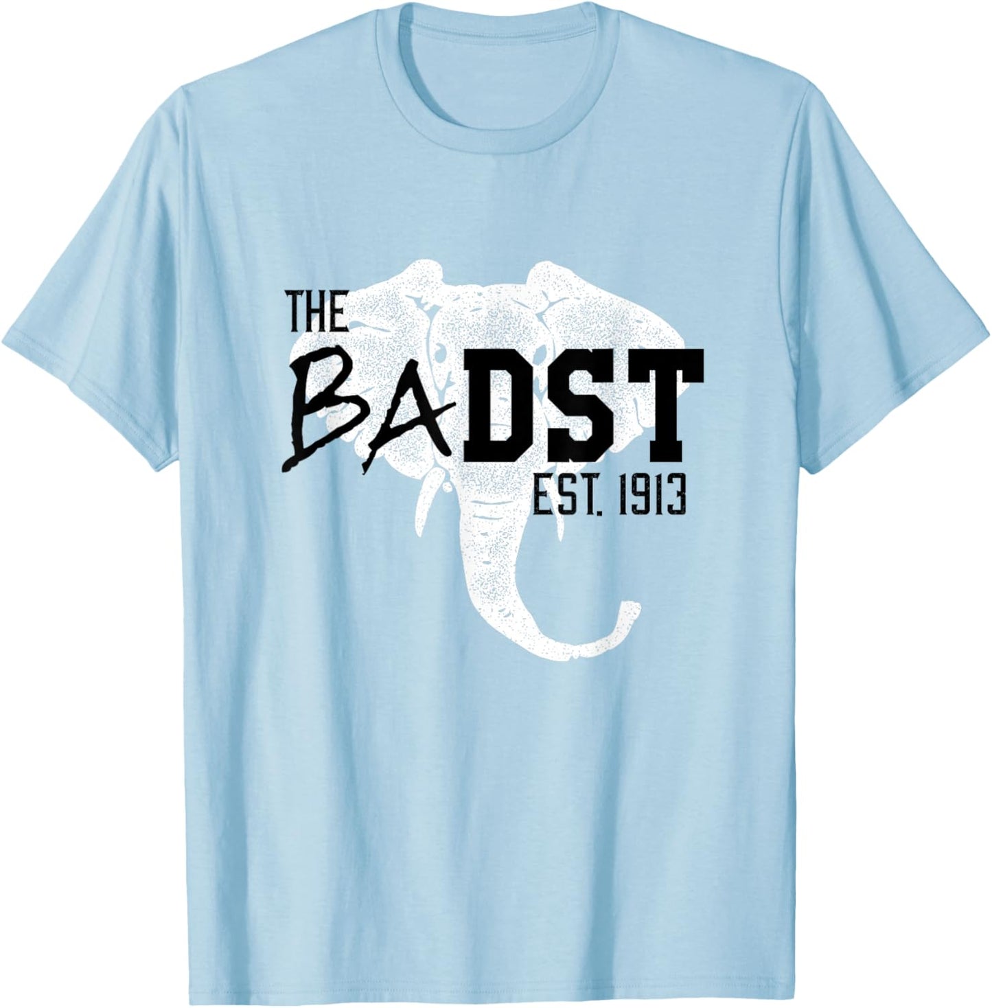 GGT Large Elephant Red BaDST 1913 Sisterhood T-Shirt - T-Shirt | Light Blue