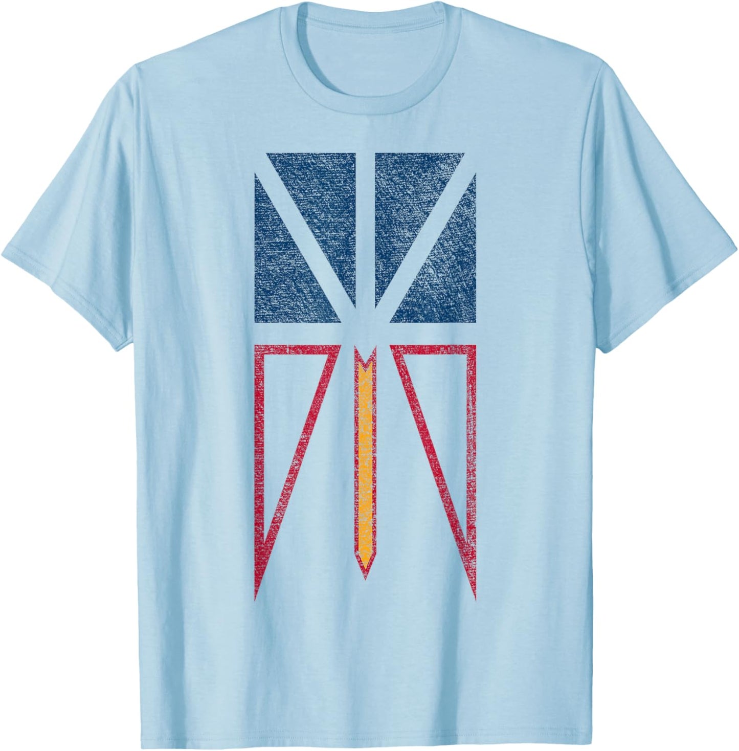 Newfoundland Labrador Flag Province Canada T-Shirt - T-Shirt | Light Blue