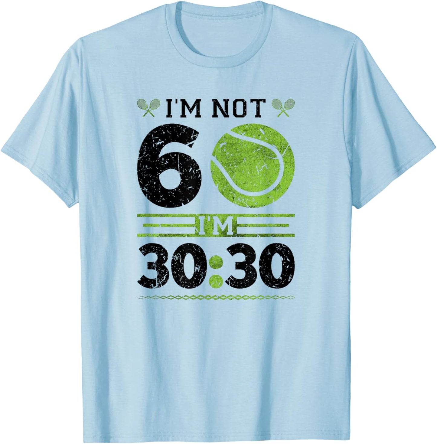 Tennis Ball 60 for Tennis Player T-Shirt - T-Shirt | Light Blue