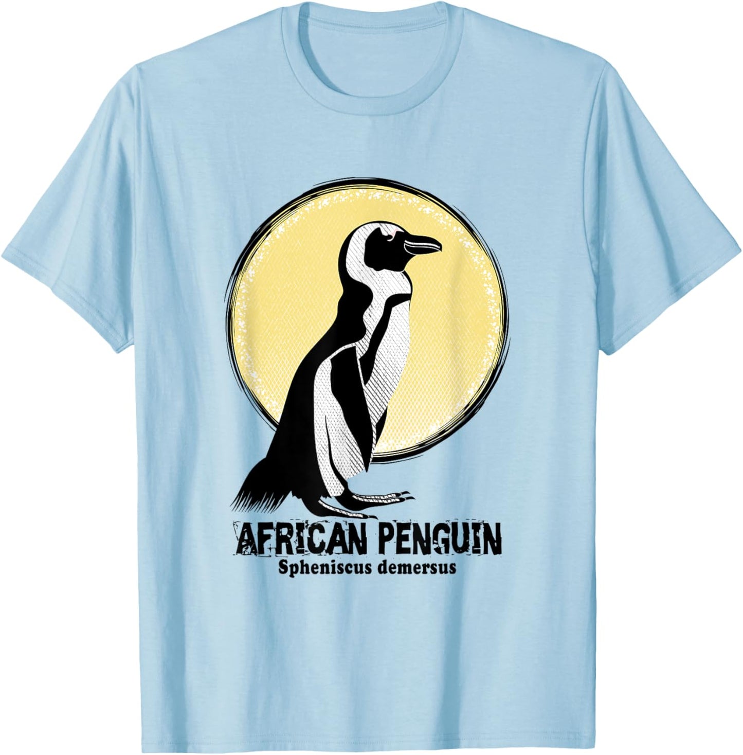 African Penguin T-Shirt - T-Shirt | Light Blue