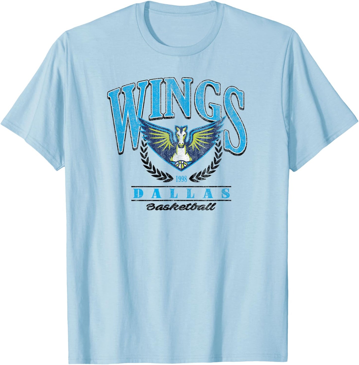 WNBA Dallas Wings Top Class Out of Bounds T-Shirt - T-Shirt | Light Blue