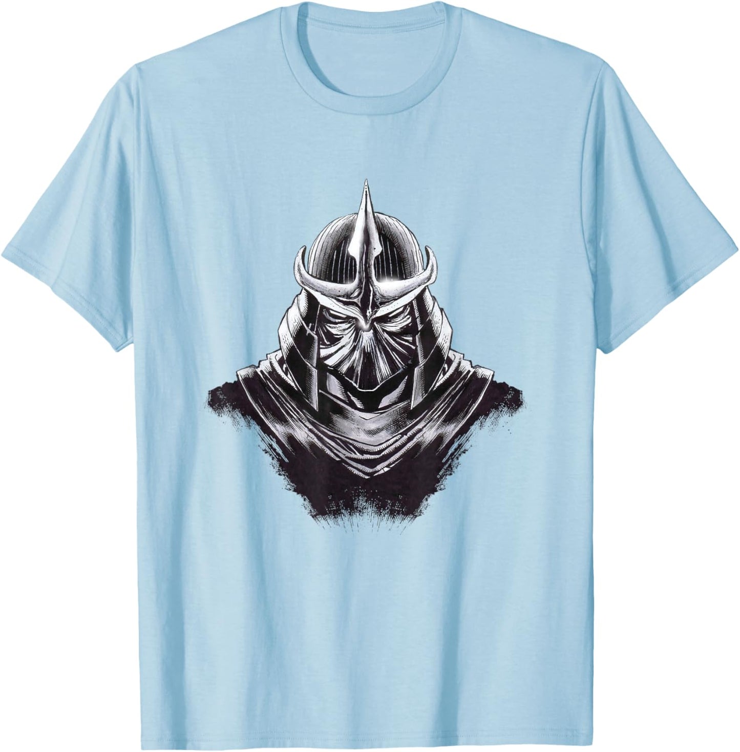 Teenage Mutant Ninja Turtles Shredder Head T-Shirt - T-Shirt | Light Blue