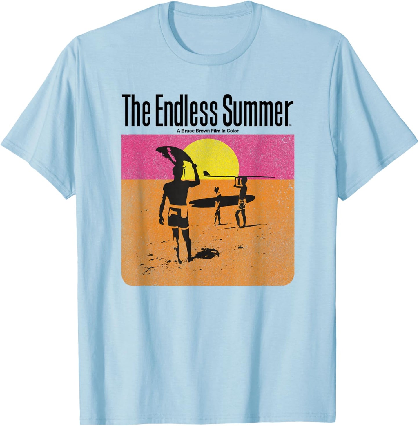 The Endless Summer 1966 Classic Surf Movie 60s Vintage Surf T-Shirt - T-Shirt | Light Blue