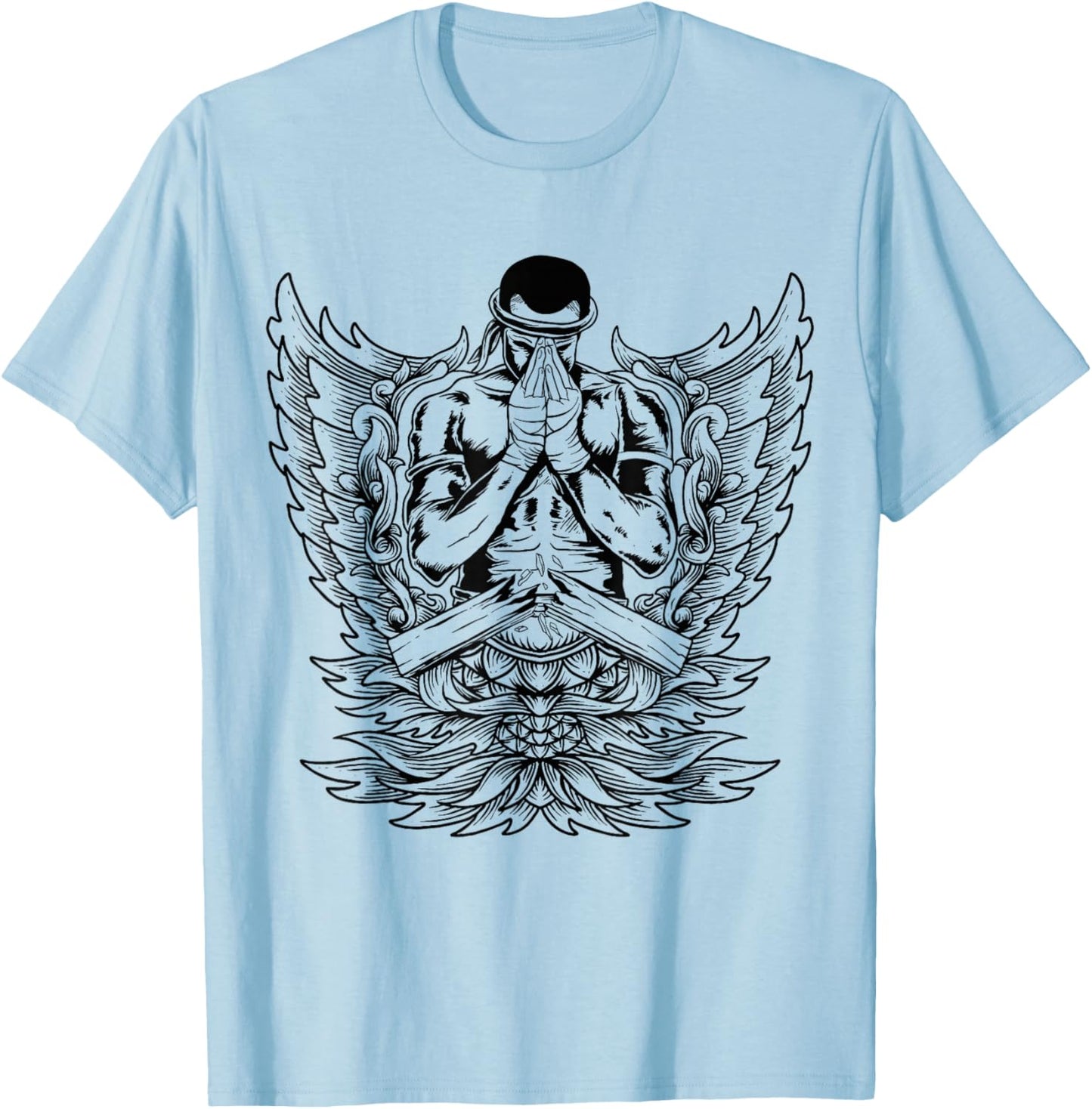 Muay Thai T-Shirt - T-Shirt | Light Blue