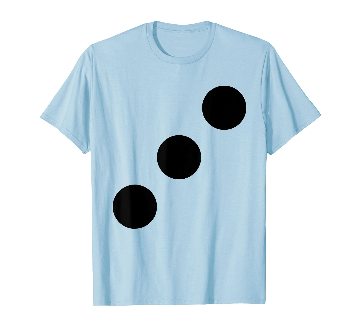 Human Dice Number 3 Group Matching Halloween Costume Family T-Shirt