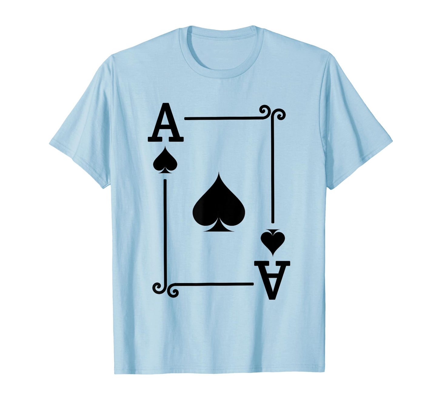 Playing Cards Costume - Ace Spades Card - Ace Card T-Shirt