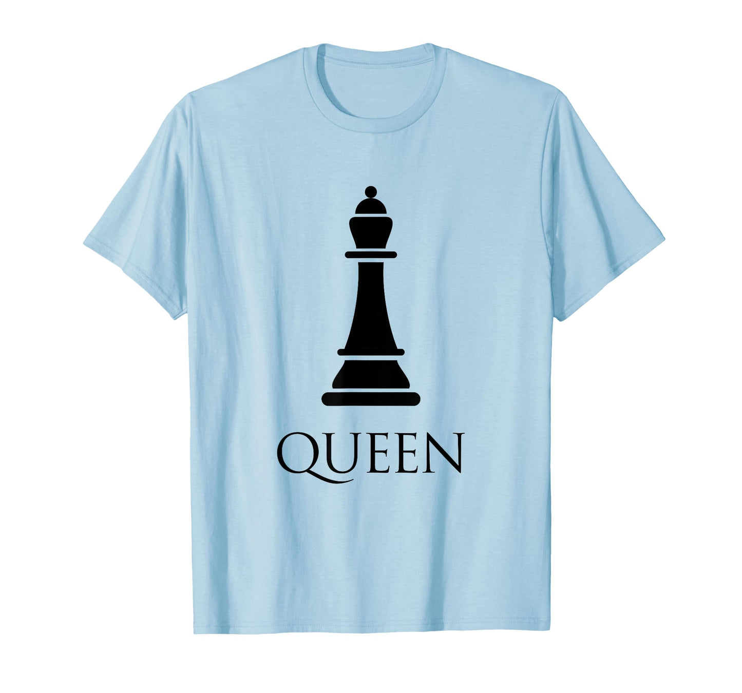 Queen Chess Piece Game Matching Simple Halloween Costume T-Shirt