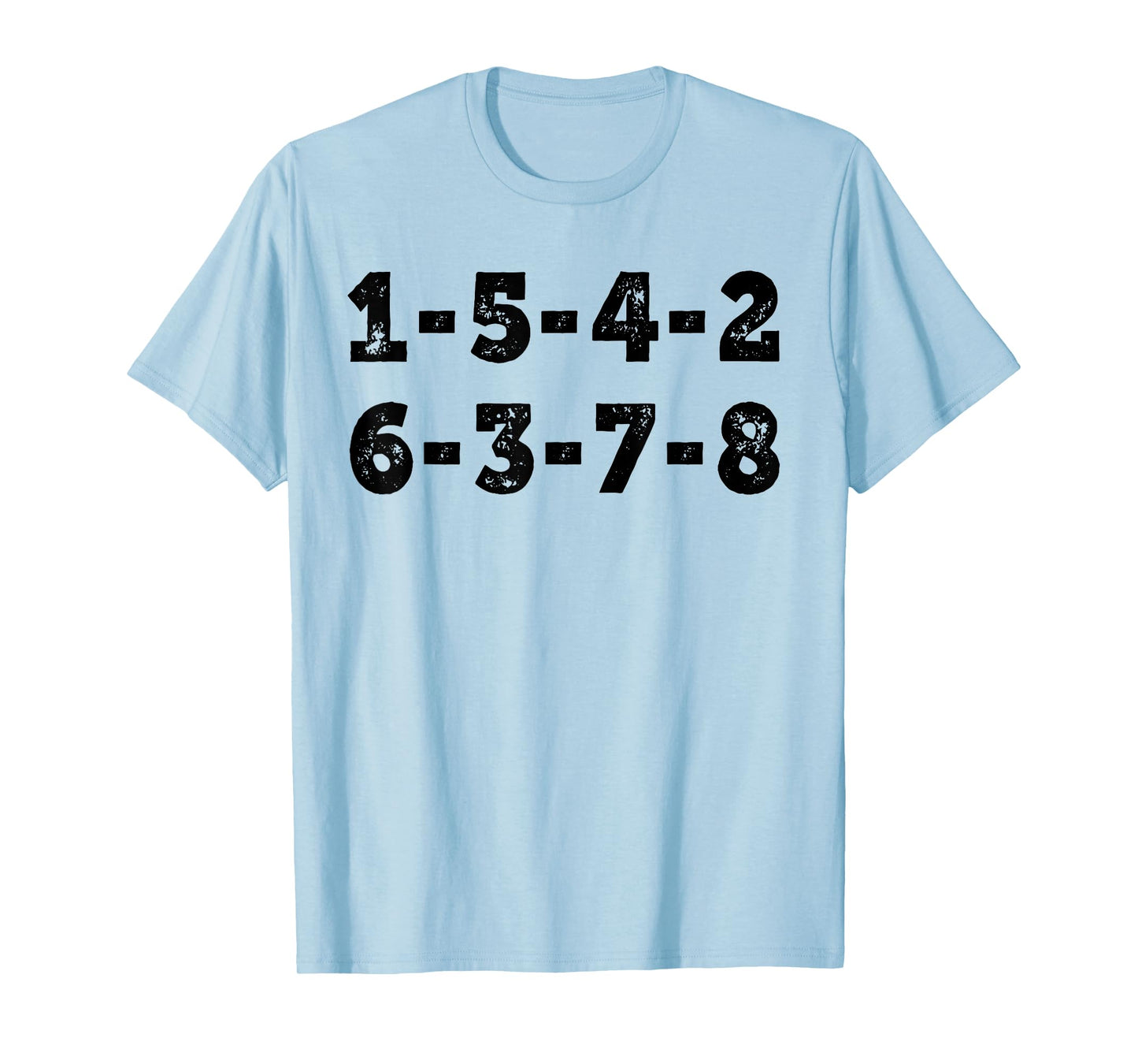 1 5 4 2 6 3 7 8 Engine Strokes diagram T-Shirt