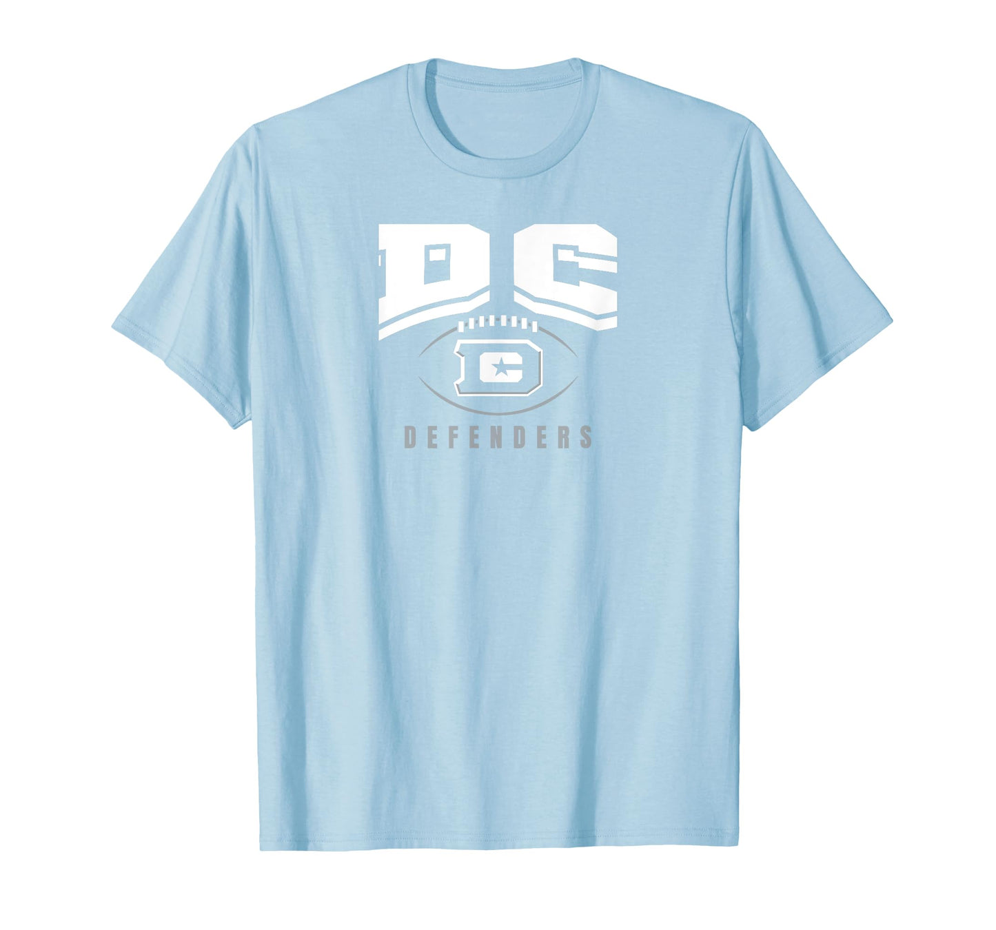 DC Defenders: Football Outline T-Shirt