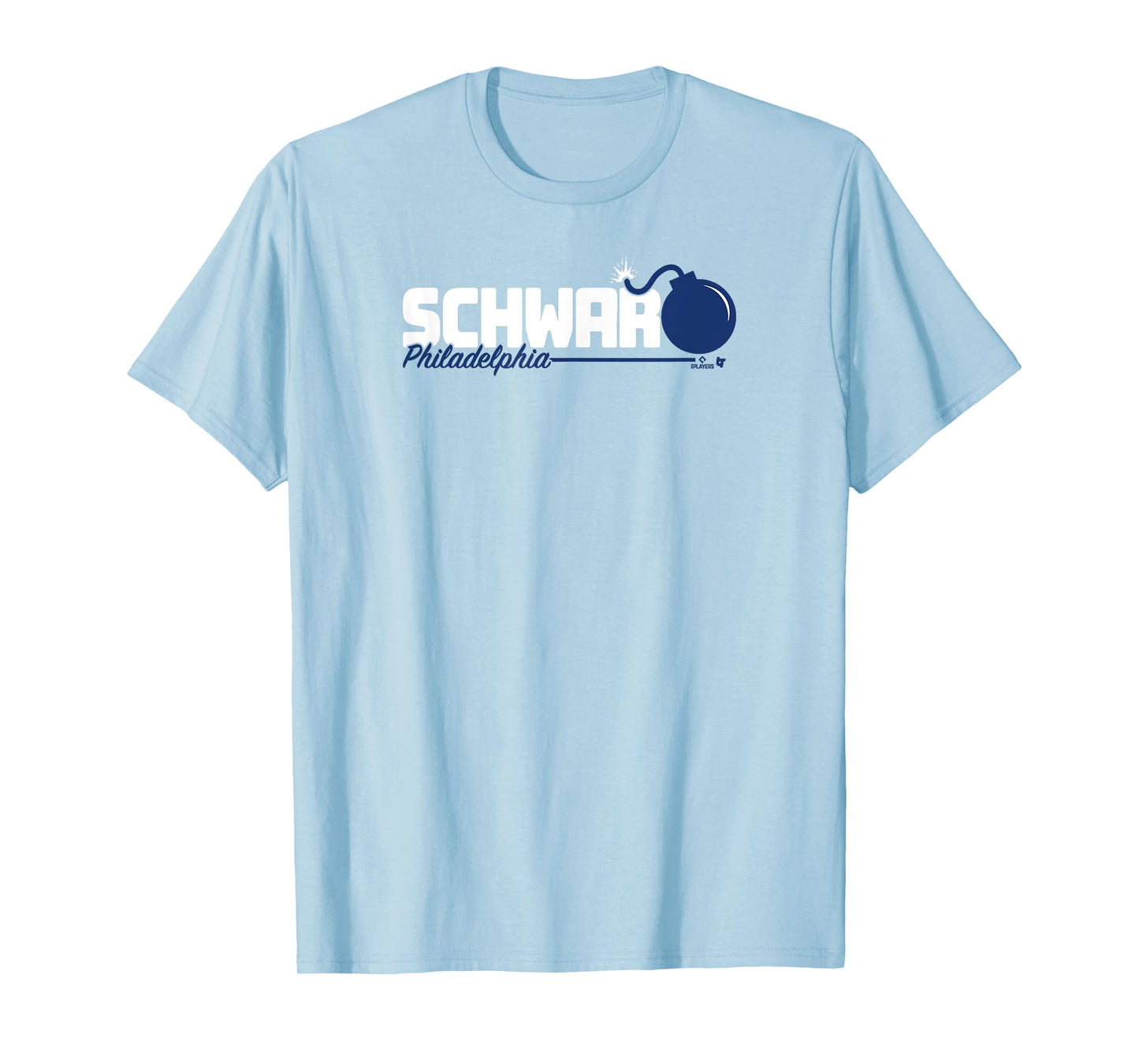 BreakingT Kyle Schwarber - Schwarbomb Logo - Philadelphia Baseball T-Shirt