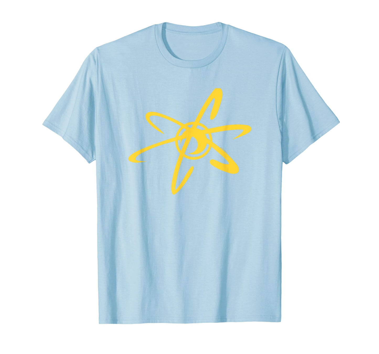 Jimmy Neutron Yellow Atom Cosplay Costume Cartoon T-Shirt