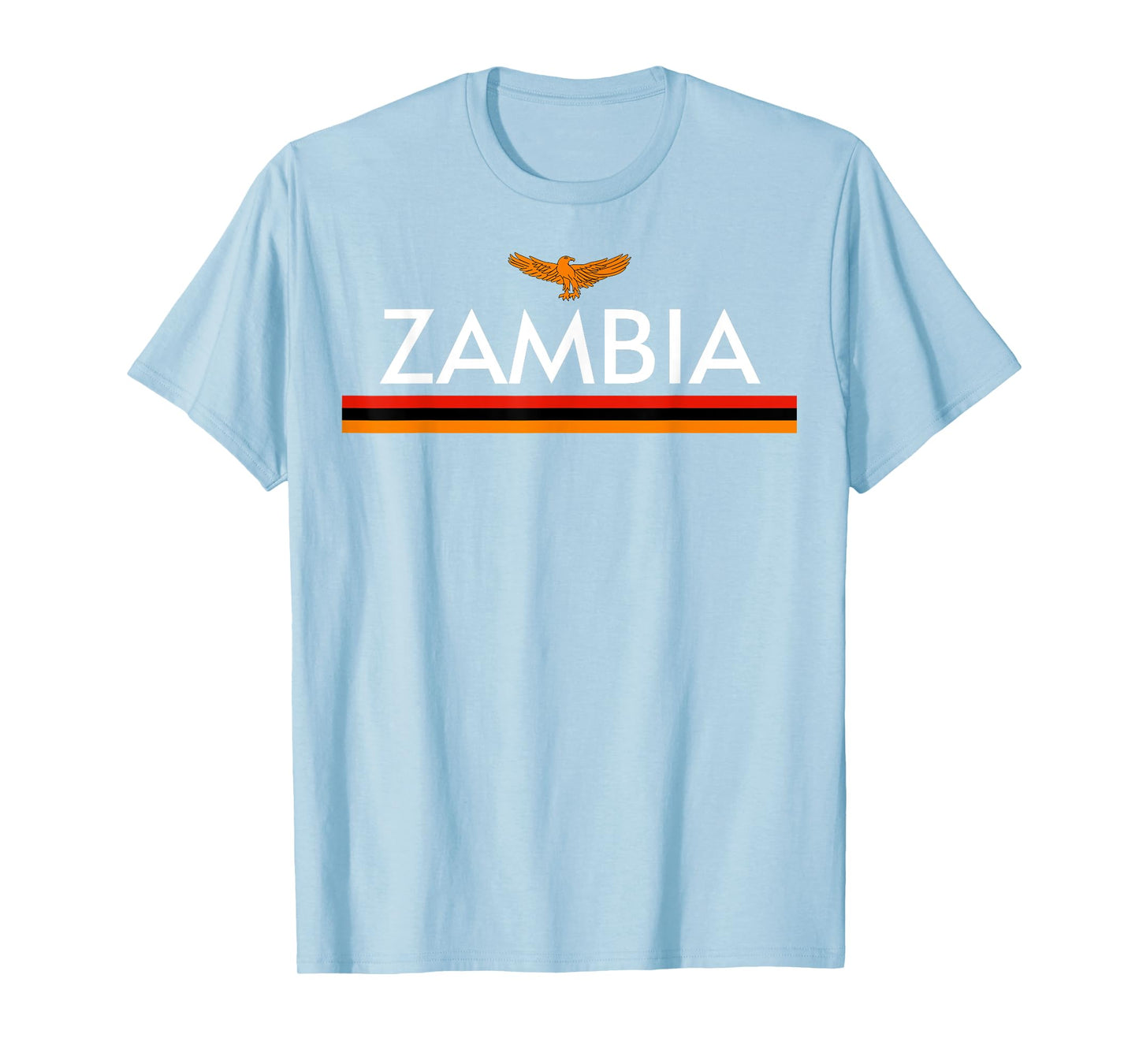 ZAMBIA FLAG SPORTS ATHLETIC JERSEY STYLE T-Shirt