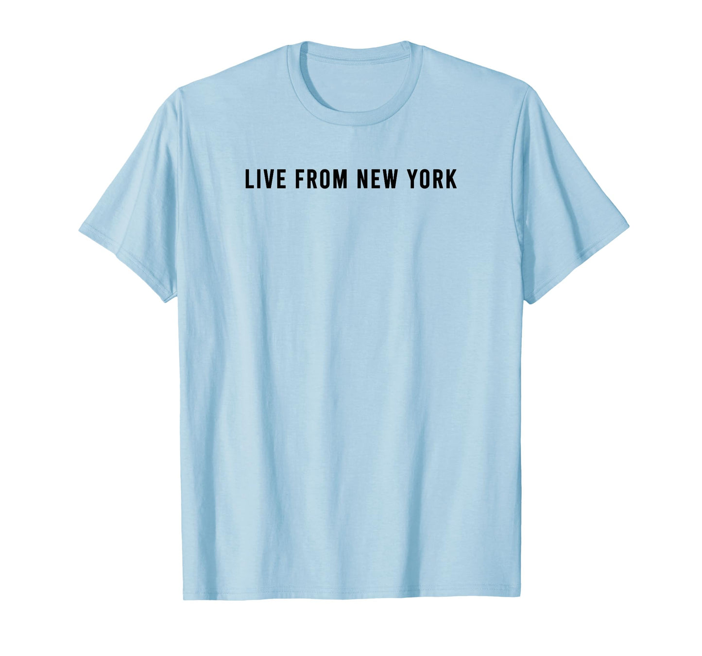 Live from New York Funny Yellow Design Sexy T-Shirt