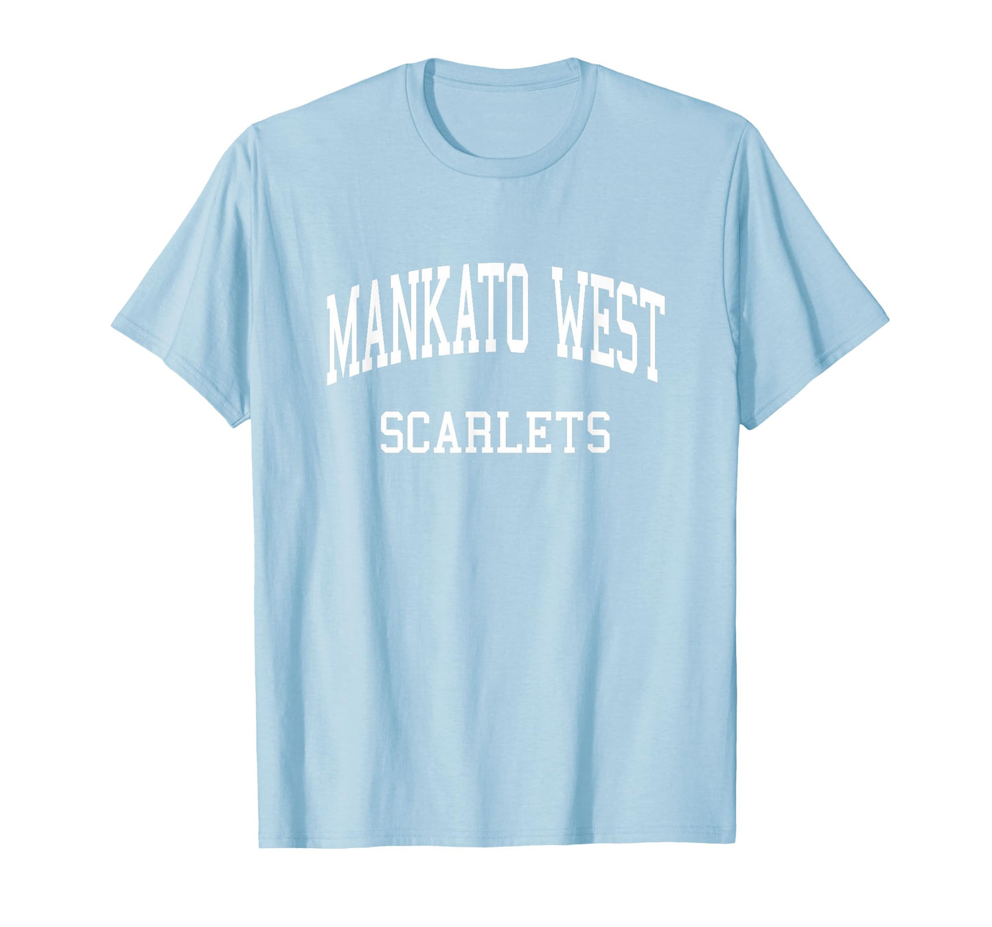 Mankato West High School HS Mankato MN Retro Sports T-Shirt