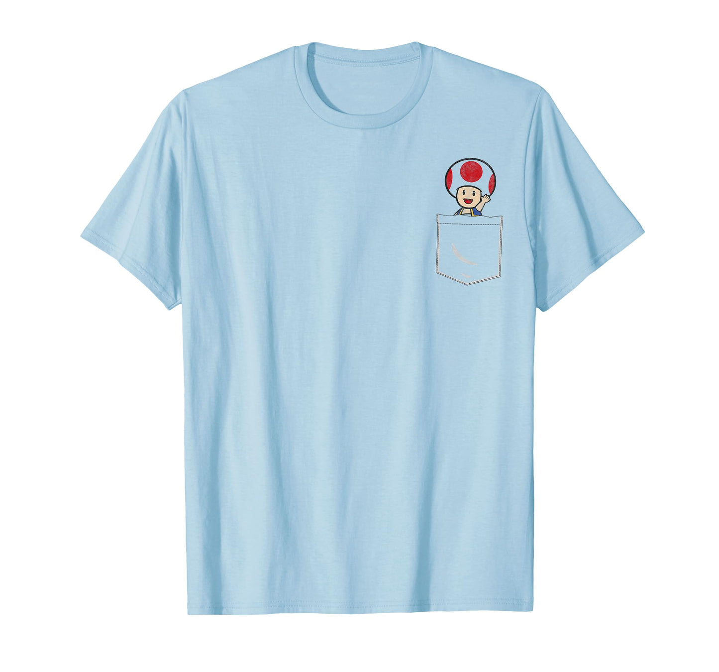 Super Mario Toad Pocket T-Shirt