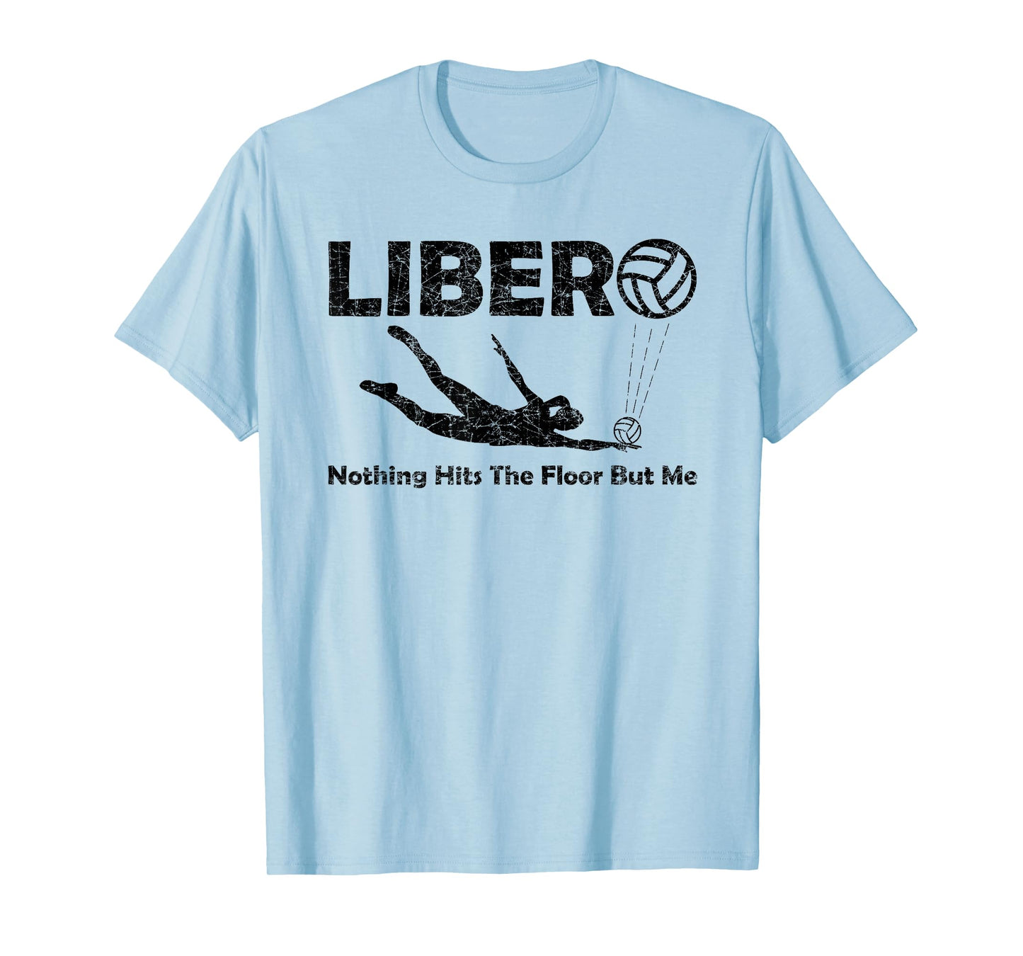 Libero Volleyball Player, Defensive Specialist, VBall Game T-Shirt