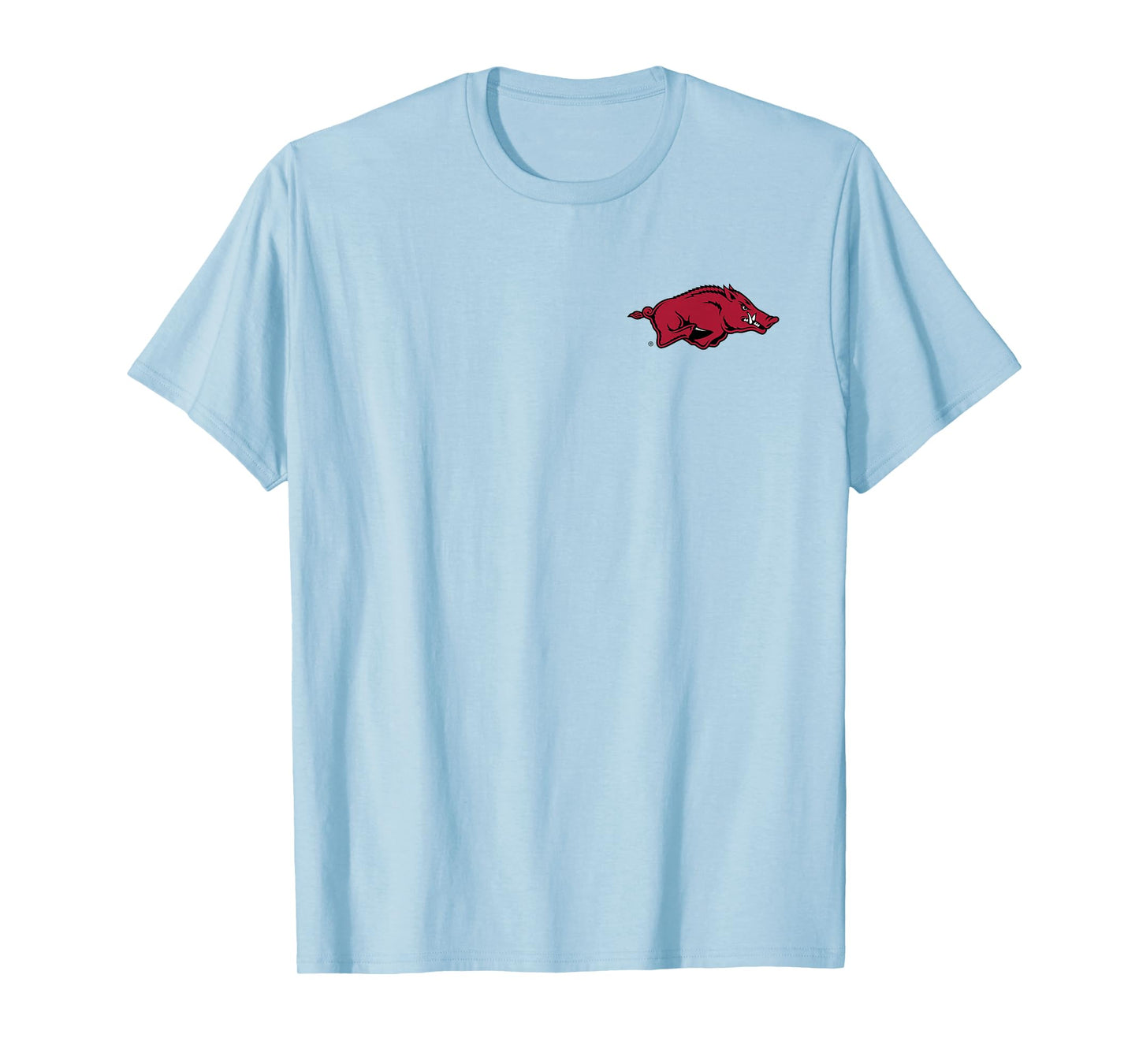 Arkansas Razorbacks Left Chest Icon Officially Licensed T-Shirt