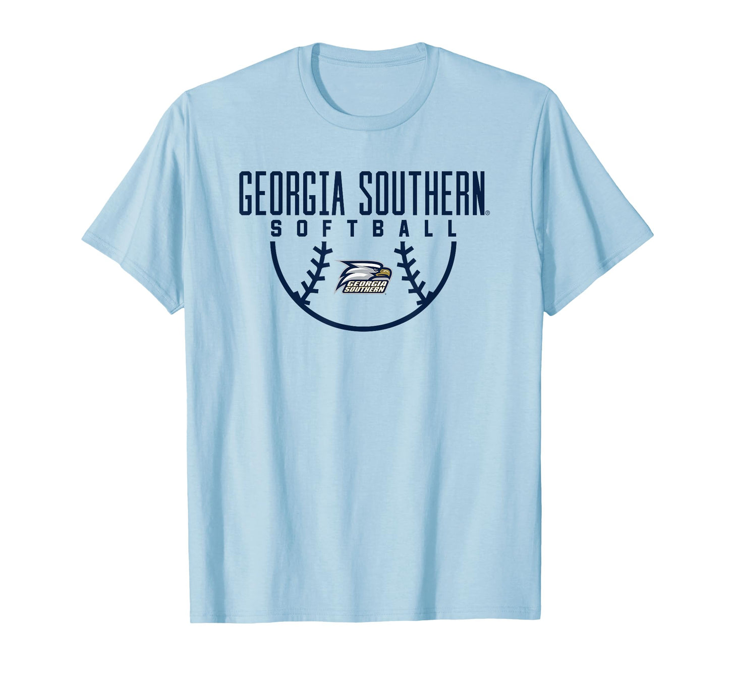 Georgia Southern University Eagles Softball Arch T-Shirt