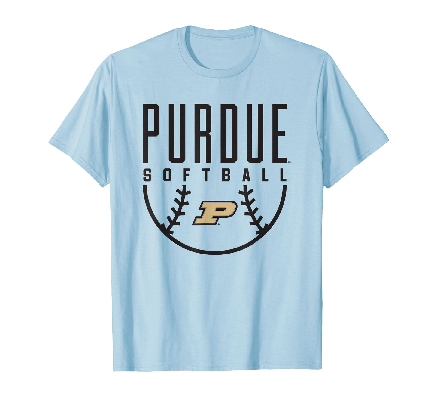 Purdue University Boilermakers Softball Arch T-Shirt