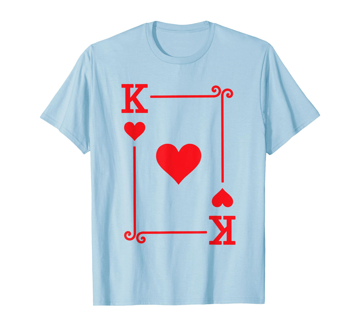 King Hearts Card Costume - Playing Cards - King Hearts T-Shirt