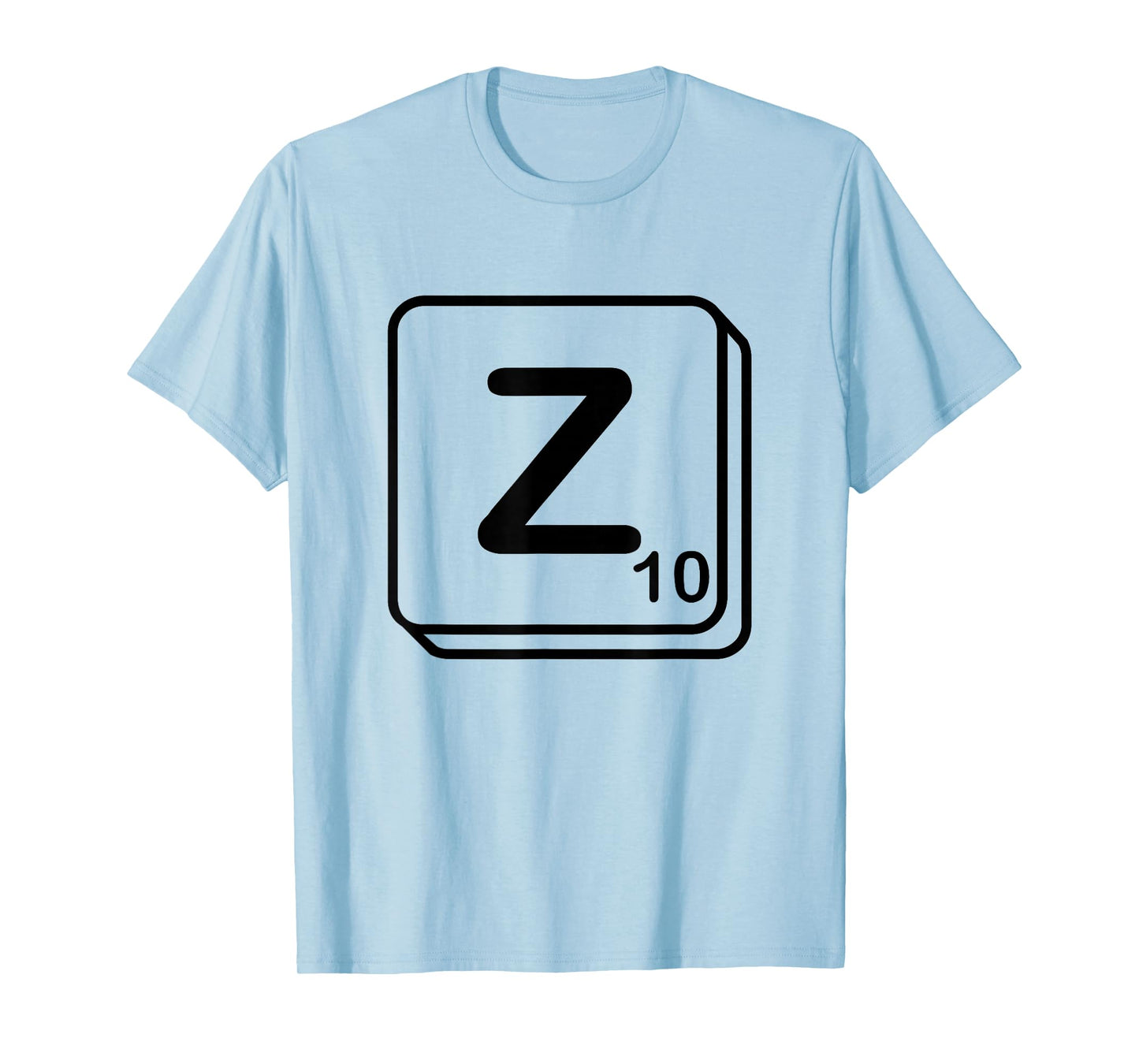 Letter Z Word Game Tile T-Shirt