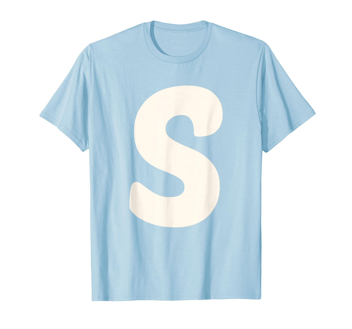 Halloween Letter S Groups Matching Team Lazy Costume Boys T-Shirt