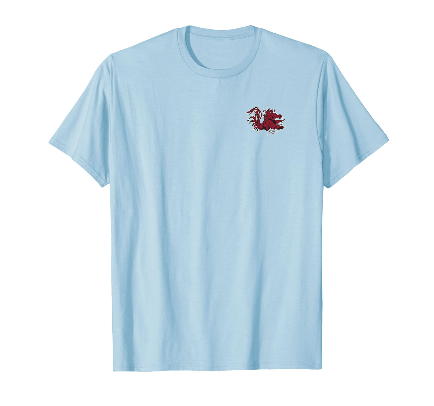 South Carolina Gamecocks Icon Front/Back Heather Gray T-Shirt