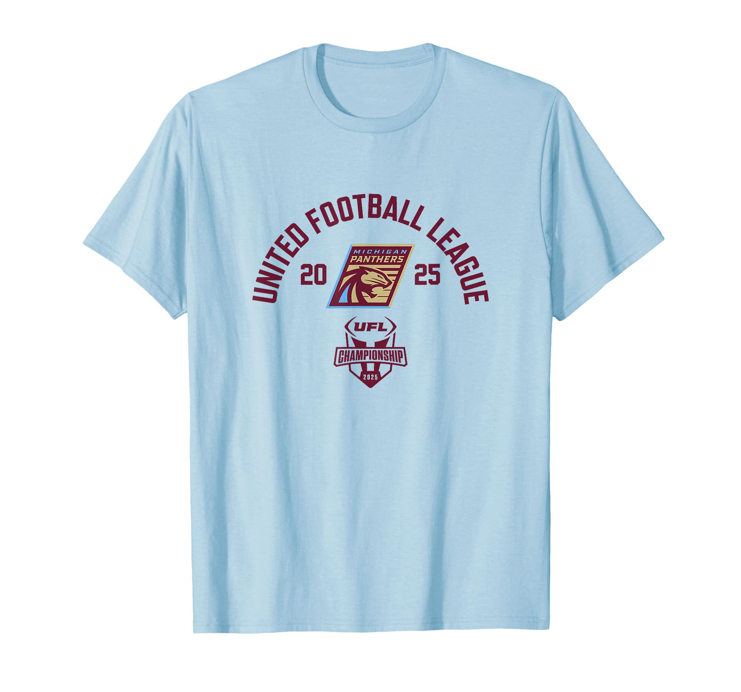 Michigan Panthers - 2025 UFL Championship Game - UFL T-Shirt