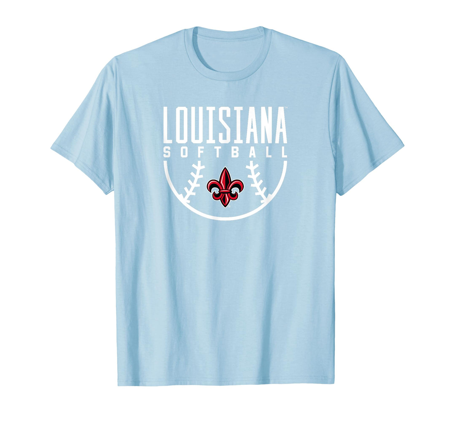 University of Louisiana Lafayette Ragin Cajuns Softball Arch T-Shirt