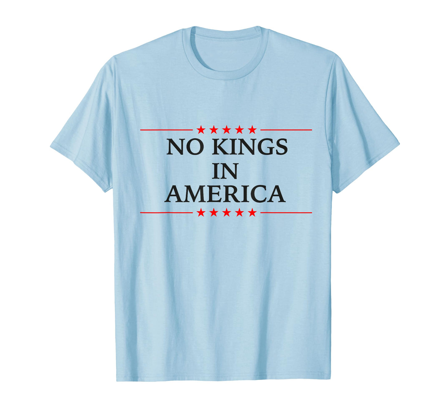 No Kings in America flag Protest Save Democracy T-Shirt