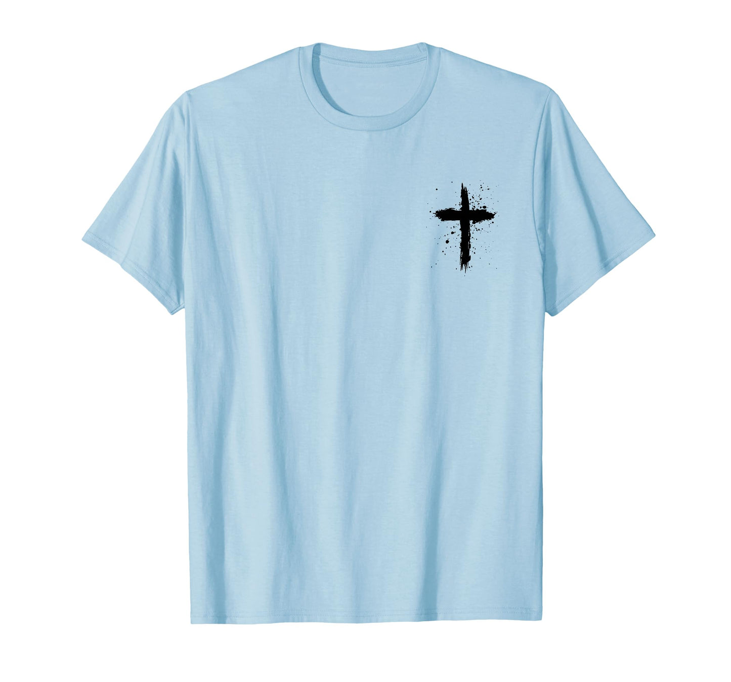 God's Child PSALM 23 Front And Back Print For Christian T-Shirt