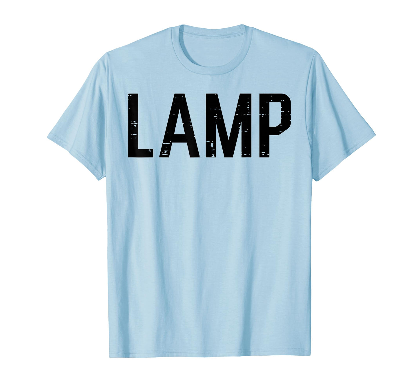 Halloween Lamp Funny Costume Lazy Minimal Men Women Kids T-Shirt
