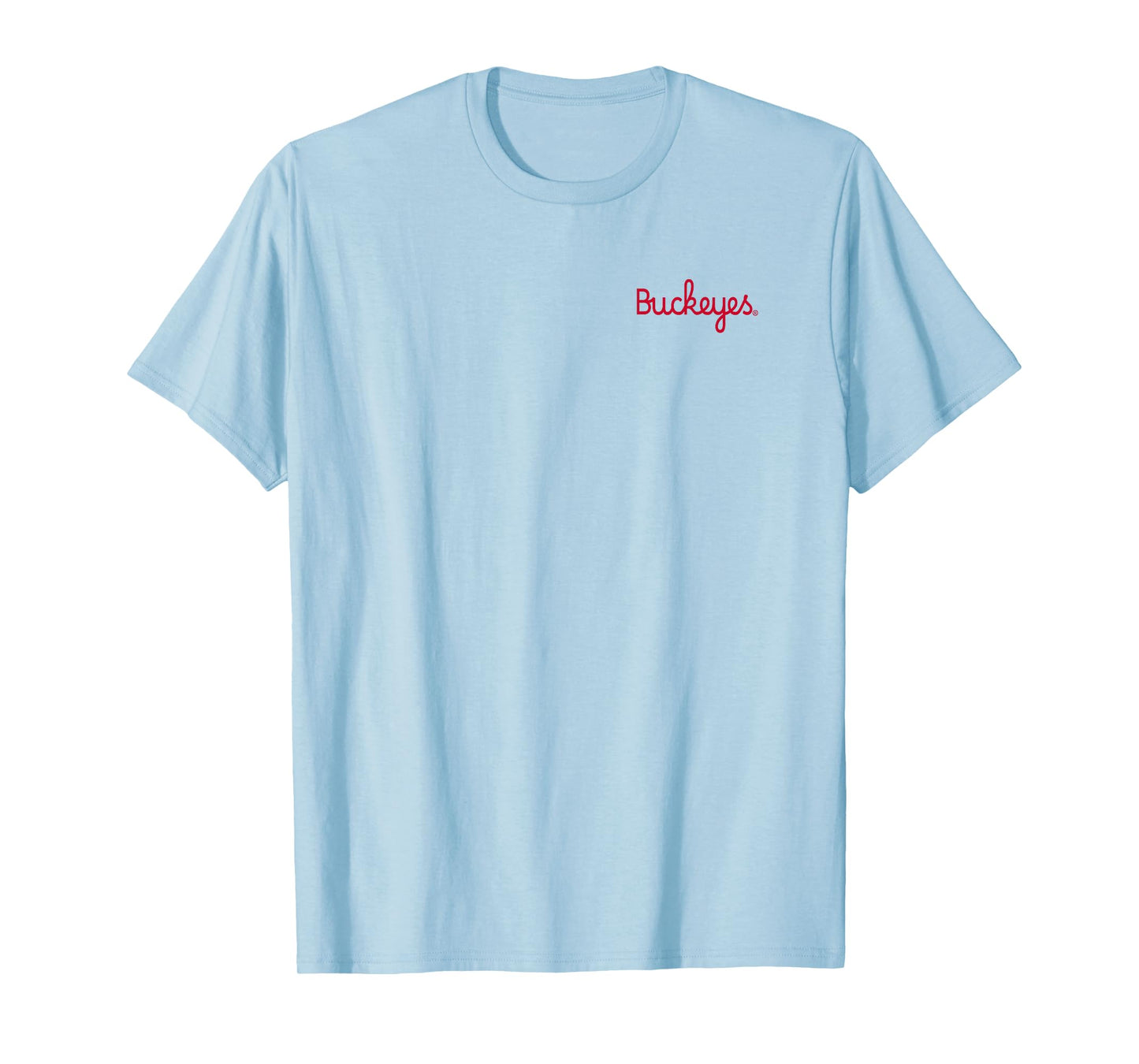 Ohio State Buckeyes Front/Back Iconic Gray T-Shirt