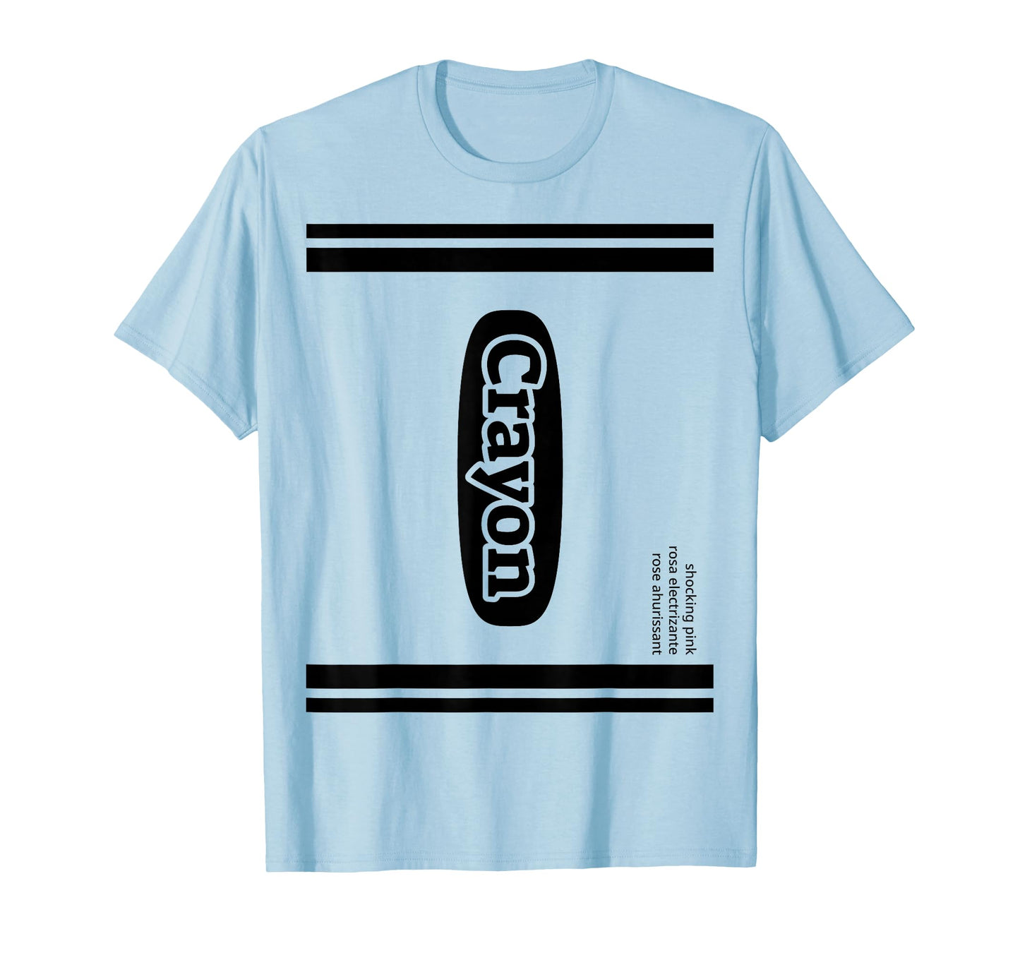 Crayon Shocking Pink Group Costume T-Shirt