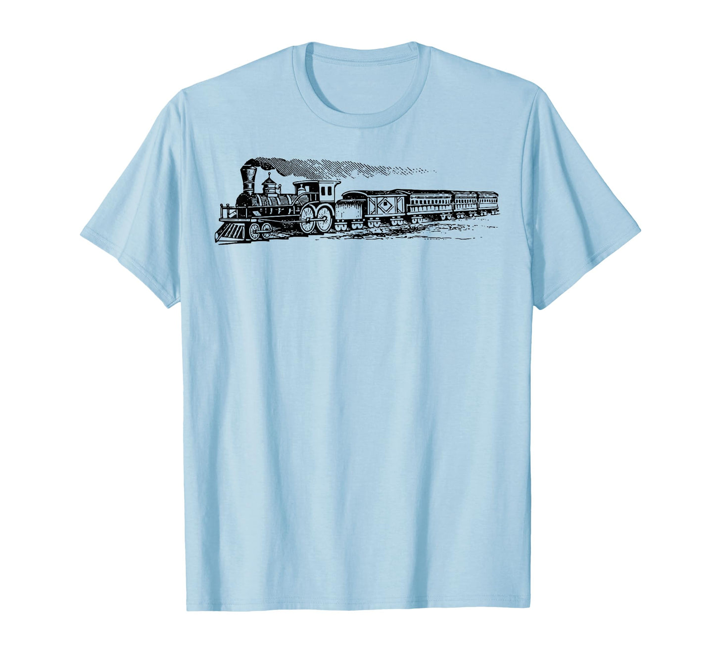 Sheldon Retro Vintage Train Steam Locomotive History Teacher T-Shirt for Men Women Girls Kids