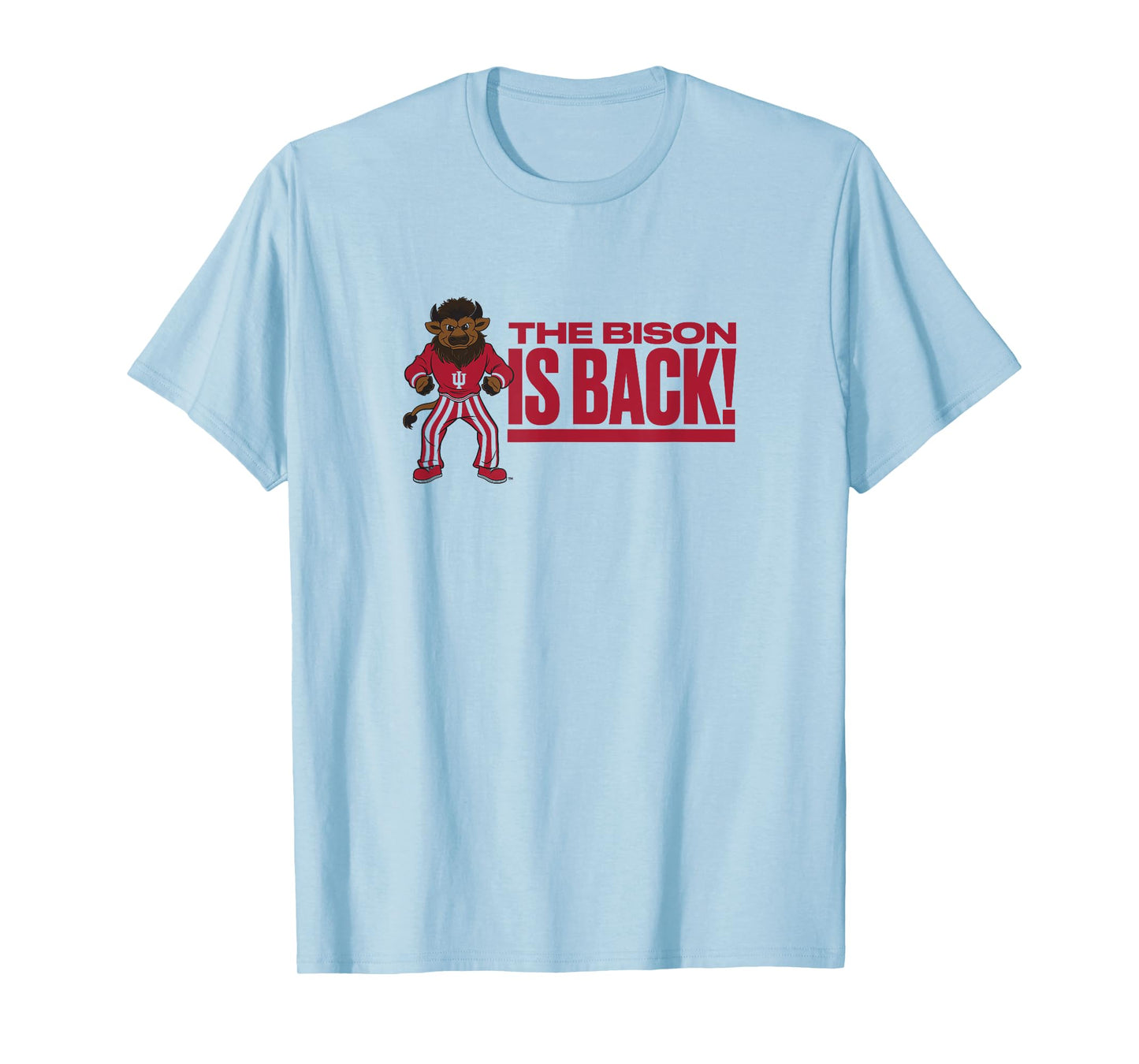 Hoosier The Bison is Back - Indiana Hoosiers T-Shirt