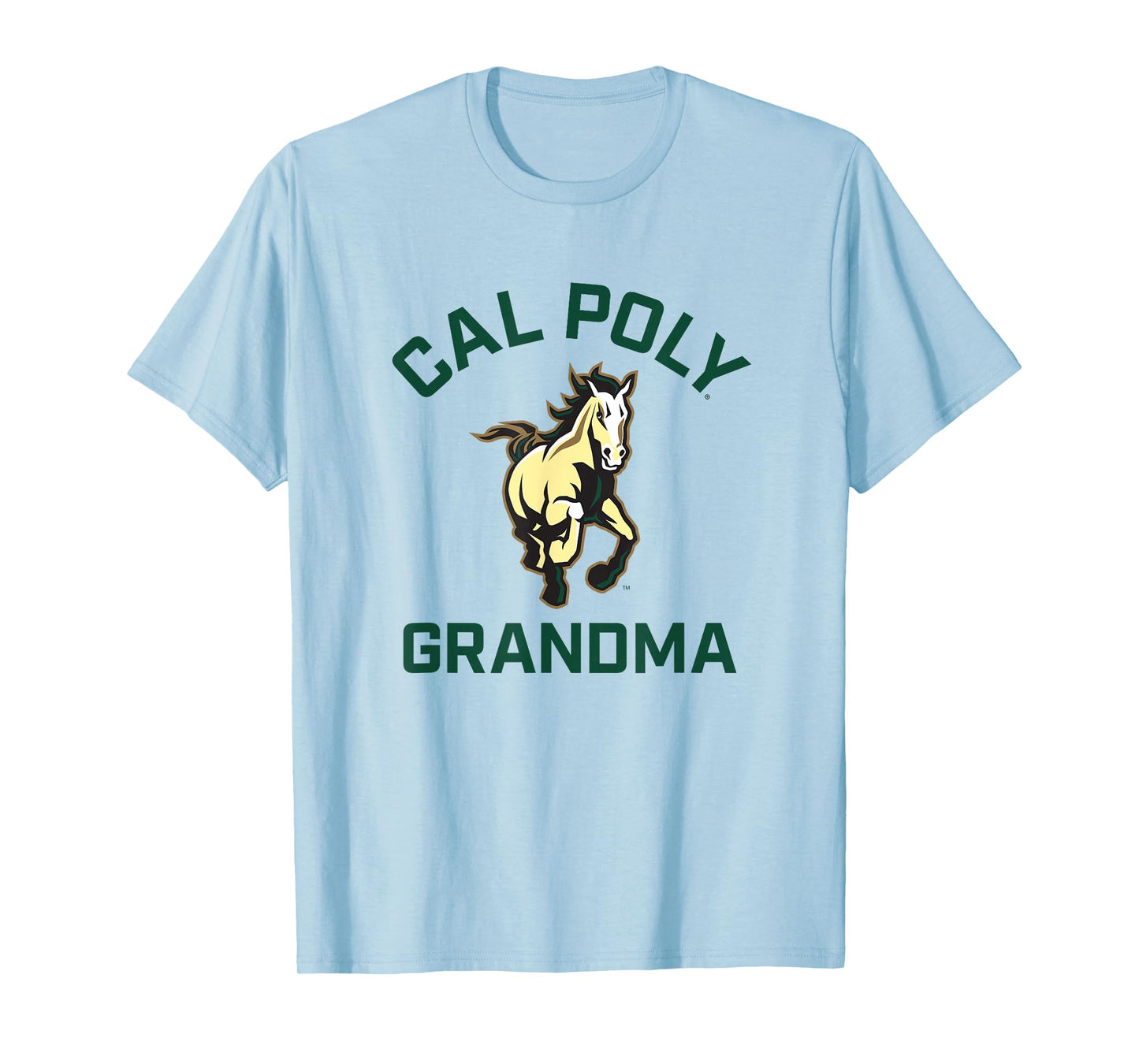 Cal Poly Mustangs Arched Grandma T-Shirt