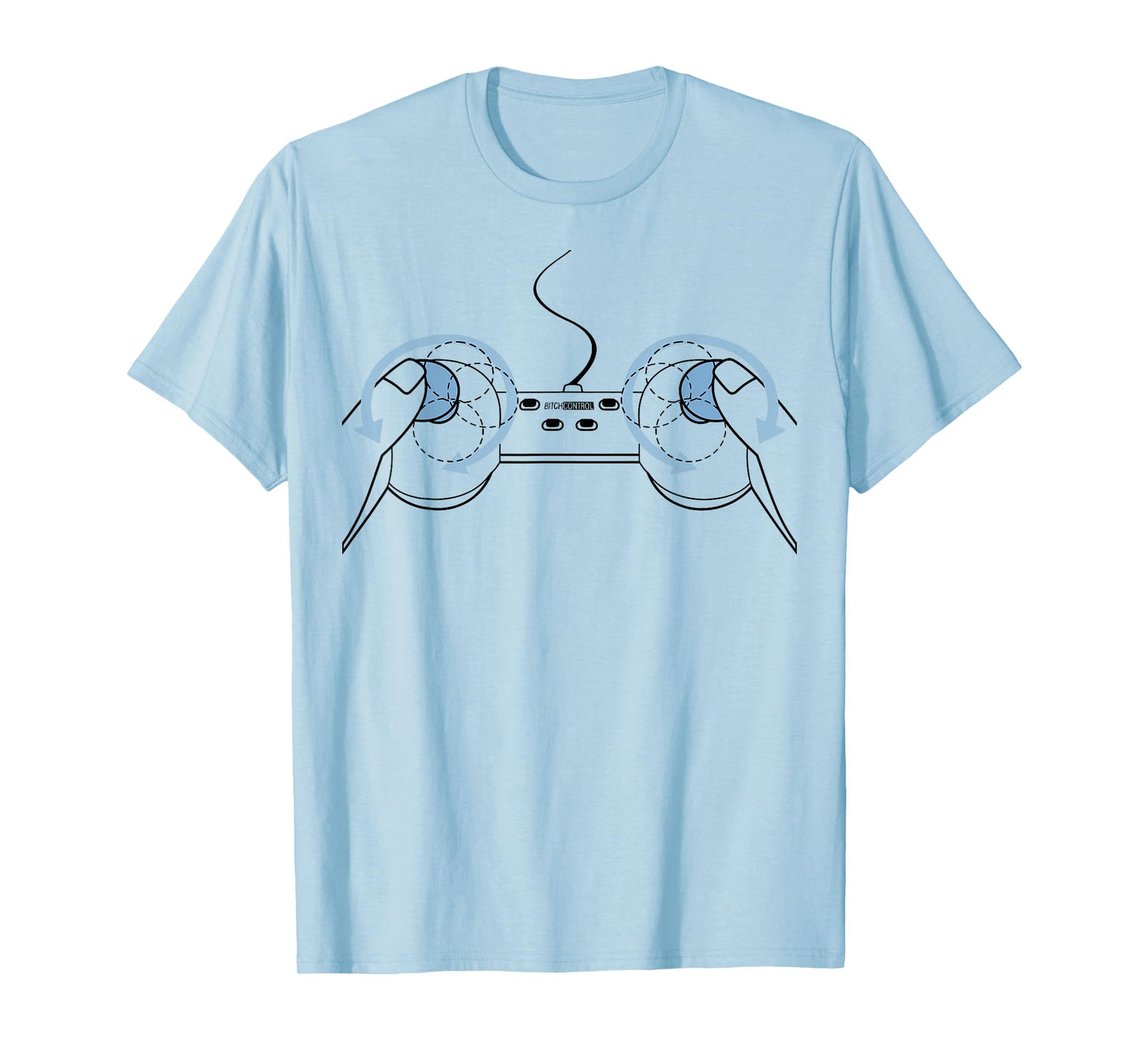 Womens Boob Controller Fun T-Shirt
