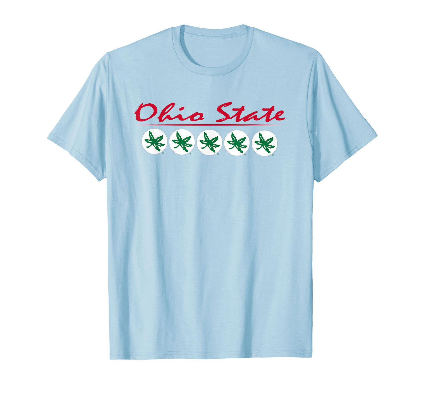 Ohio State Buckeyes Cactus Icon Gray Officially Licensed T-Shirt