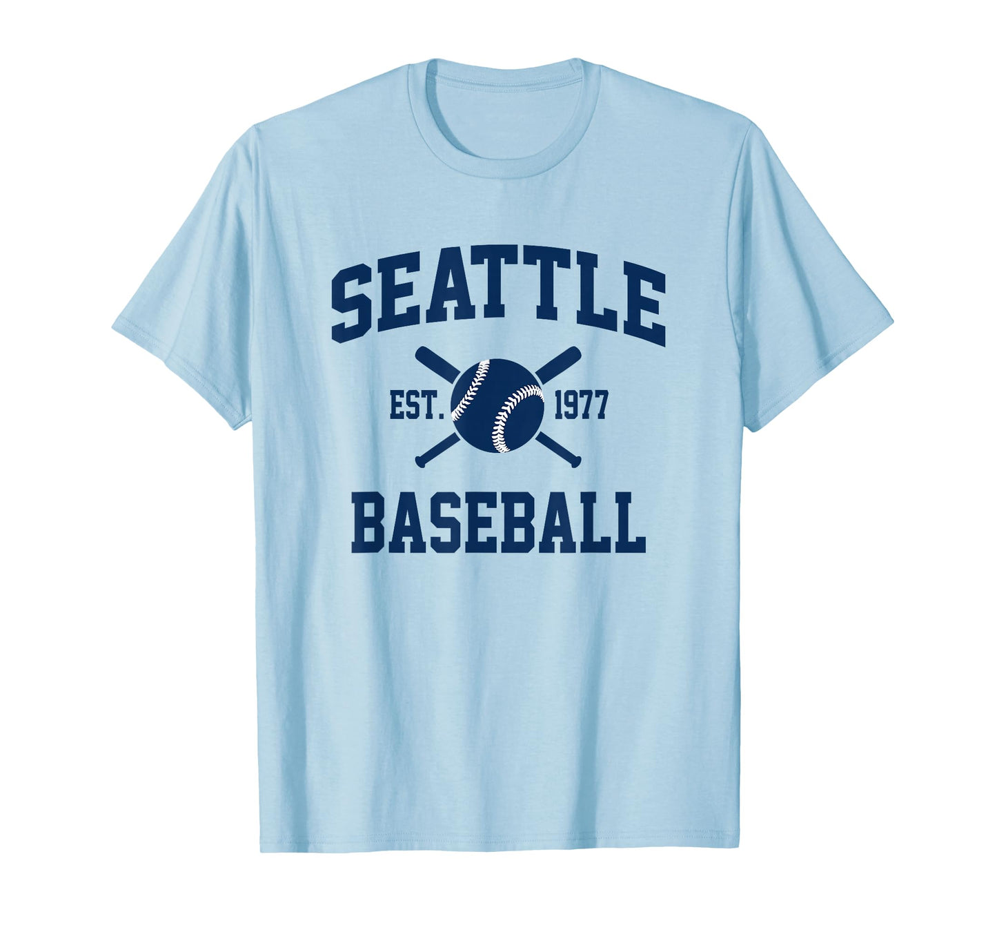Seattle Baseball Athletic Vintage Sports Team Fan T-Shirt