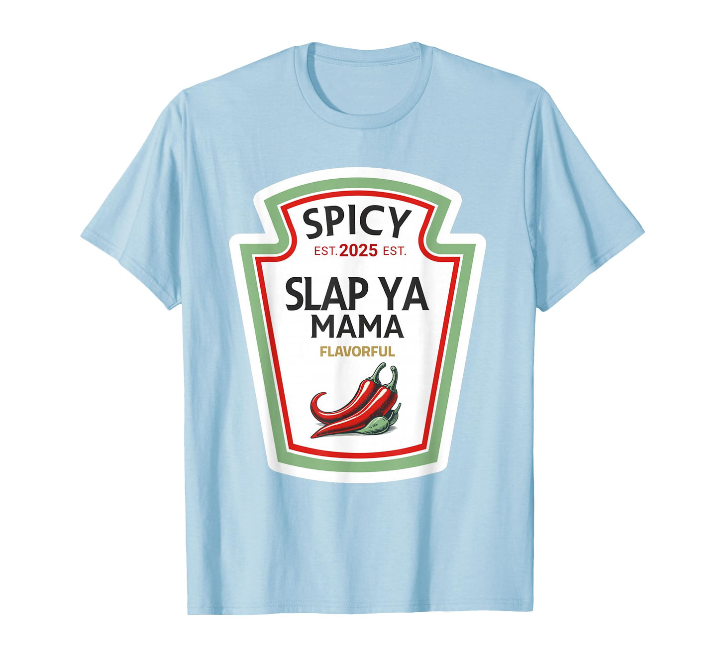 funny halloween shirt 2025 Gift Red Spicy Slap Ya mama DIY T-Shirt
