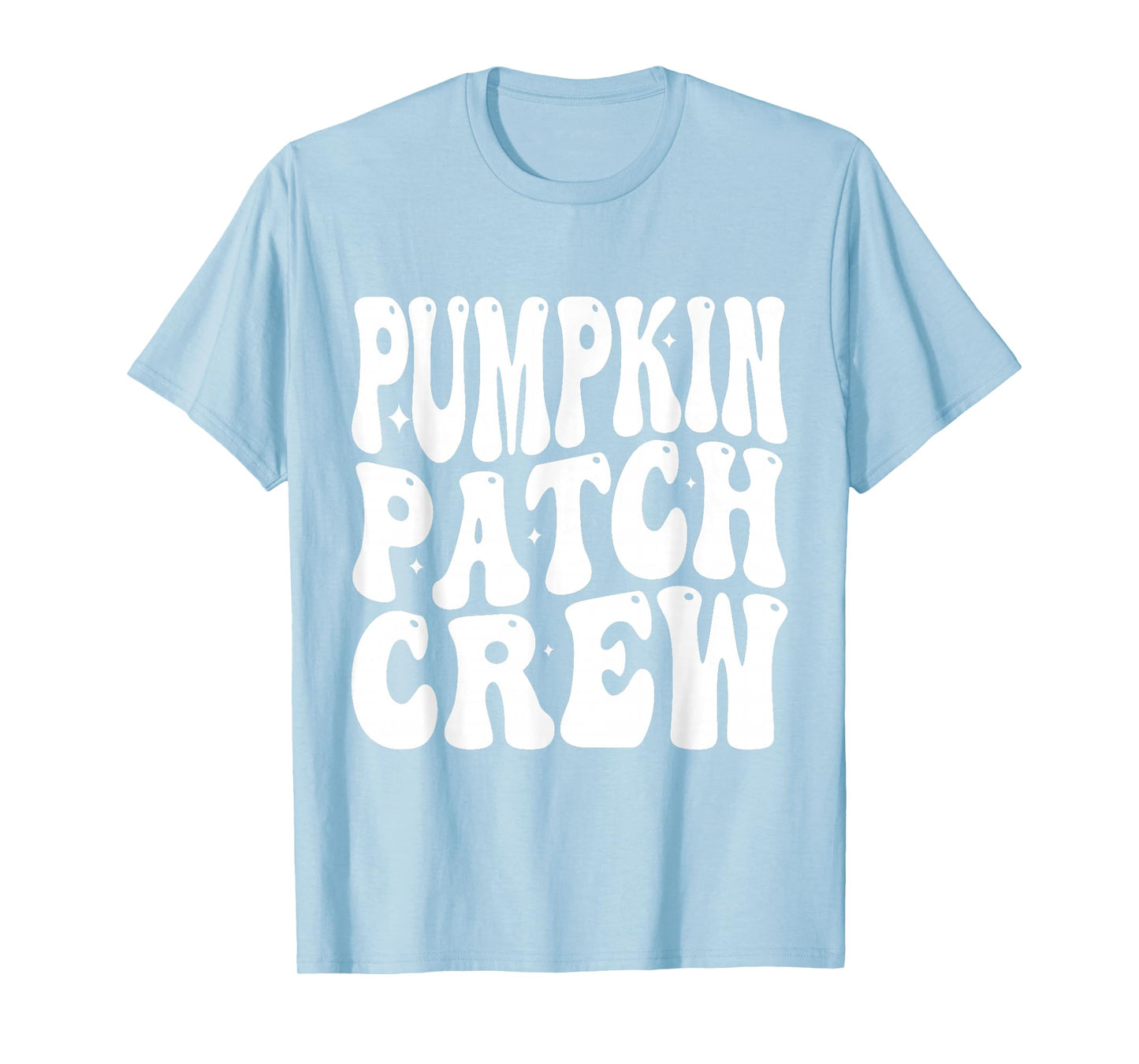 Pumpkin Patch Crew Matching Family Halloween Groovy T-Shirt